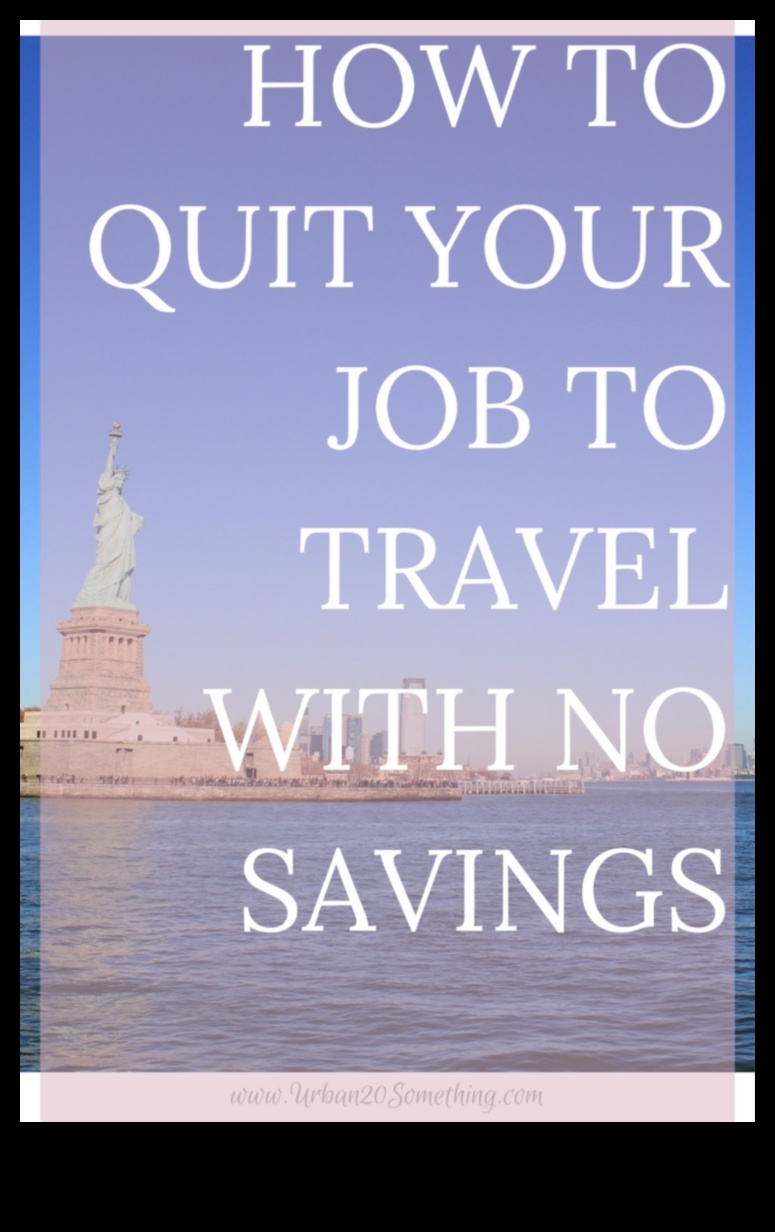 how to quit your job and travel the world